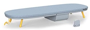 Joseph Joseph Pocket Housse en Coton 100% de Planche à repasser 90 x 30 cm, à utiliser avec Table à repasser Pocket, Gris/Jaune