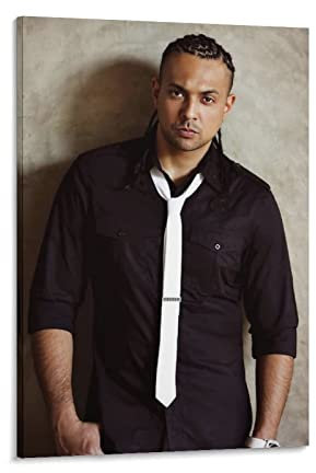 XINGSHANG Sean Paul Poster Raggae Sänger Musikposter Gemälde auf Leinwand Wandkunst Poster Scrollen Bild Druck Wanddekoration Home Poster 50 x 75 cm