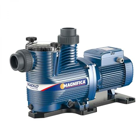 Pompe De Filtration Piscine Magnifica Pedrollo 1m 230v - 0,55 Kw - 12 M3/h