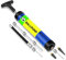 lumous rola 1 PCS Ball Pump with Nozzle, Extension Hose, Great Air Pump for Exercise Sport Balls - Football & Soccer, Basketball, Volleyball Pump, Swim Inflatables (Football pump 1Pc)