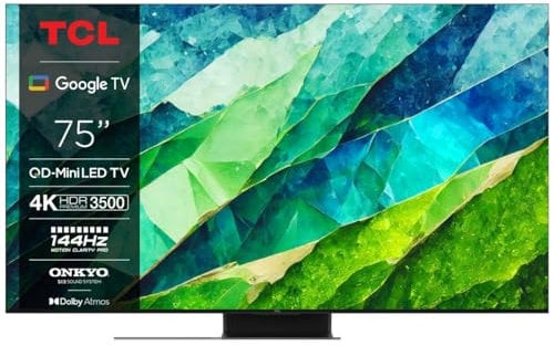 TCL Smart TV 75C855 4K Ultra HD LED HDR AMD FreeSync 75