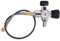 TUXING Upgrade M18 × 1,5 DIN Ventil Scuba Adapter, Paintball Füllstation für HPA Tank/PCP Lufttank mit Hochdruckmessgerät 4500 psi PCP Paintball Füllluftschlauch
