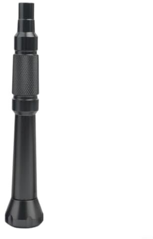 Aprilsunnyzone Black/silver Screwdriver Handle,For 4Mm Hex Bits,Recision Magnetic Screwdriver Handle,Holder,Repair Hand Tool,Aluminum Alloy, Removed Quickly(black)