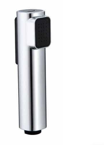 Pulvérisateur de bidet portable avec connecteur G1/2, pommeau de douche au design ergonomique, pour hygiène personnelle de salle de bain (galvanoplastie)