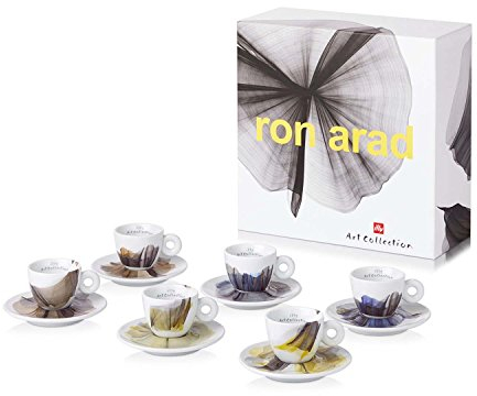 illy Ron Arad Lot de 6 tasses à café Espresso Art Collection