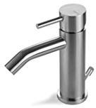 Miscelatore bidet in acciaio inox satinato Vema Tiber Steel V17070