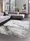 CARPETIA Teppich modern Designerteppich Marmor Optik grau Gold Größe 160x230 cm