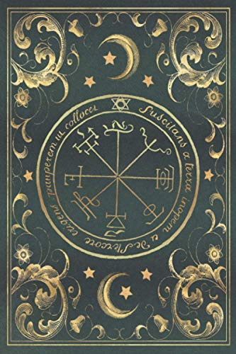 Secret Grimoire: Lined Notebook - 120 pages - Sigel Magic Vintage Book (Magical English Notebooks)