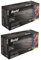 (200 GLOVES) Heavy Duty Black Disposable AQL 1.5 - Tattooist tattoo mechanic (XL)