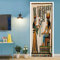 A.Monamour Türtapete Selbstklebend Türfolie Türposter 3D Ägyptischer Papyrus Der Königin Nefertari Zeigt Die Isis Ein Opfer Darbringt Vinyl Folie Türdeko Tapete Wandbild Türaufkleber 95 x 215 cm