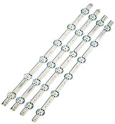 CARZE LED TV Illumination Part Replacement Fit For LG 49LJ610V-TA 49LJ610V-ZA 49LJ610Y-TA LED Bar Backlight Strip Line Ruler V1749L1 2862A TV Backlight Strips (Color : 20PCS)
