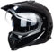 JIEKAI Adventure Helme Motocross Helm Sicherheitsnorm ECE 22.05 Motorradhelme,Roller Ski ATV Helm (XL, Gloss Schwarz)