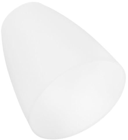 Ersatz-lampenschirm Aus Kunststoff für Tischlampe Weiß Großes Loch 40 Mm Dekorativ