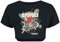 Five Finger Death Punch Death Frauen T-Shirt schwarz S 100% Baumwolle Band-Merch, Bands