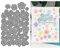 DzIxY Metall-Stanzschablonen für Kartenherstellung, Prägepapier, Stanzformen, Scrapbooking, Maschinen, Schablonen, Aufbewahrungstaschen, Zubehör