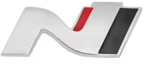 1 Stück 3D Metall Aufkleber Emblem Kofferraum Dekoration Aufkleber für N N Line Car Styling & Karosserie-Anbauteile,A