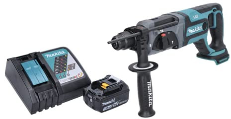 Makita DHR 241 RF1 Akku Bohrhammer 18 V 2,0 J SDS plus + 1x Akku 3,0 Ah + Ladegerät