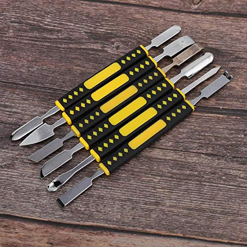 Reparaturöffnung Werkzeug Telefon Spudger, 6 Teile/Satz Spudger Telefon Hebelwerkzeug Handy Reparatur Öffnungswerkzeug Professional Tools Wasserdichter Spudger Edelstahl für Watch Repair Uhrmacher