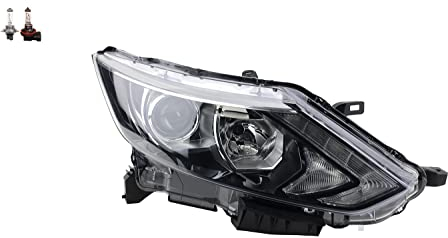 Johns, Scheinwerfer passend für Nissan Qashqai J11 11/13-07/17 /1 rechts + Leuchtmittel