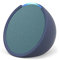 Echo Pop | Full sound compact Wi-Fi and Bluetooth smart speaker with Alexa | Midnight Teal and a Made For Amazon Sleeve for Echo Pop (2023 release), Blue