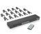 MT-VIKI KVM Switch HDMI 16 Port HDMI Konsole 16 in 1 Out mit IR Fernbedienung 16xKVM Kabel 4 USB-Port 2xRack-Satz 4K30Hz