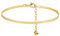 Jenosy 14K Vergoldet Elegante Schlangenkette Armband Damen Gold Personalisiertes Verstellbar Anhänger Armband für Frauen Mädchen Schmuck
