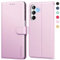 SineOrdo Cover compatible con Samsung Galaxy A16 5G / 4G Custodia, Custodia Samsung Galaxy A16 5G / 4G Cover Libro Portafoglio Folio Pelle Flip Stand Case - Oro rosa