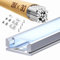 ClarivantiLED LED Profil Schiene 2m aus eloxiertem Aluminium, Aluminium Profil passend für 12mm Streifen, mit opalem Diffusor (SP26, 30 Stück (insgesamt 60m))