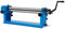 EBERTH Cintreuse Manuelle pour Tôles Jusqu'à 610 mm, Plieuse avec Trois Rouleaux en Acier de Haute Qualité, Rouleau Supérieur Pivotant et Manivelle Facile à Utiliser, Cintreuse à Trois Rouleaux