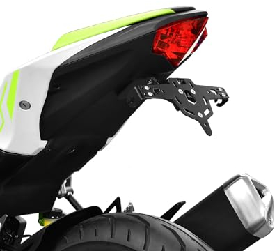 ZIEGER Pro 125er Kennzeichenhalter Kennzeichenhträger Heckumbau kompatibel mit: Kawasaki Ninja 125