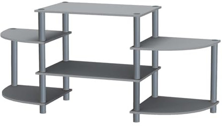 HTI living Modernes Regal in Betonoptik Ablageregal mit offenen Fächern Standregal