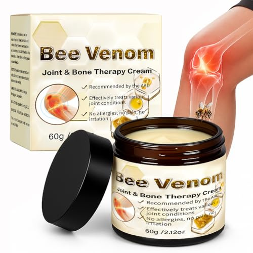 Bienengiftsalbe,Bienengift Gelenkcreme，Gelenk- & Knochen-Therapie-Creme，Bee Venom Joint Cream，lindert Gelenk- und Muskelschmerzen