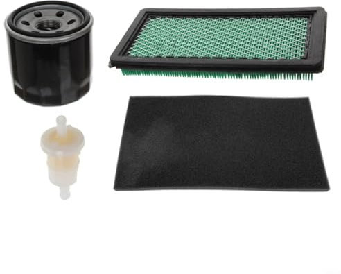 FUBESK For Honda Engine Service Kit for GCV520 GCV530 GXV520 GXV530 Models Including Oil Filter Air Filter Fuel Filter Sponge Parts Lawn Mower Maintenance Replacement Components