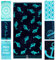 jilda-tex Strandtuch 90x180 cm Badetuch Strandlaken Handtuch 100% Baumwolle Velours Frottier Pflegeleicht (Whale Watching)