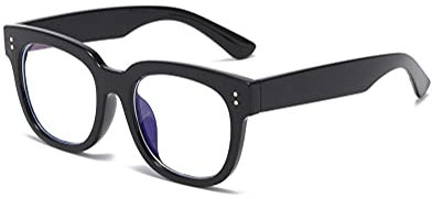 BOUACOUA Occhiali Anti Luce Blu, Anti Eyestrain Anti UV Occhiali da Gaming Computer per Uomo Donna