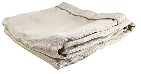 Jackson Safety Heavy Duty Welding and Grinding Protective Blanket Silica Uncoated, Fire Blanket, 1m x 2m 1000°C working temp, with grommets for hanging J2727
