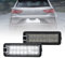 NSLUMO Nummernschildbeleuchtung LED-Nummernschildbeleuchtung für Seat Leon Mk2 Mk3 Seat Ibiza 6L 6J MK3 MK4 MK5 5F 1M 2X LED-Kennzeichenbeleuchtung Auto-Parkleuchte