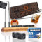 Whiskey Steine Set- 6 Premium Steine- Graviertes Bambus Gestell- Kühlsteine- Whisky Geschenke für Männer- Wiederverwendbare Eiswürfel- Whiskey Stones- Whisky Geschenkset