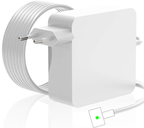 Niniber Caricabatterie MacBook Pro 85W,Caricatore MacBook Pro T-Tip sostituzione per MacBook Pro 13 15 e 17 Pollici (2012-2017) Modello A1424 A1398 A1425 A1502 A1435 A1465