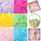 ricluck 10.6 oz (300 g) Relleno de papel reciclable para cesta de Pascua con 6 colores para relleno de cesta de regalo de Pascua, envoltura de regalos, decoración de regalo de Pascua