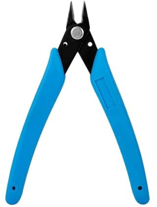 Manicure Nail Pliers for Removal Soft Wire Cutter Nail Unloading Nippers Chain Scissors Nail Art Tool(Blue)