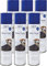 6x Druckluft Reiniger Spray (400ml) - Zur Reinigung von unzugänglichen Stellen