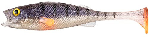 LMAB KØFI (KÖFI) Perch Shad 14 cm - Zanderköder/Hechtköder Farbe Ghost Perch