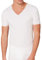 Schiesser Herren Laser Cut V-neck undertrøje Unterwäsche, Weiß, XXL EU