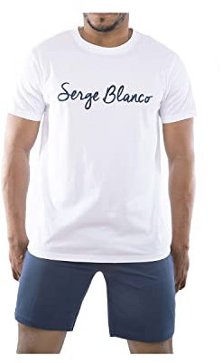 Serge Blanco Homme Serge Blanco Pyjama Ser/1/Enc Ensemble de pijama, Seb/Wnv, XXL