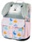 Baagl Schulranzen Mädchen für 1. Klasse - Ergonomische Schultasche für Kinder - Schulrucksack mit Brustgurt - Grundschule Ranzen Tornister (Bunny)