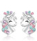 Ozmw ohrringe mädchen Einhorn, mit süßem Einhorn Design,Kinderohrringe mit vielen Details und Glitzer