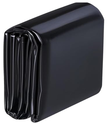 Teichfolie 2x2m 2x3m 3x3m 4x4m 5x5m Hdpe 0,5mm Stark, Gartenteich Koiteiche Hochbeet Folie Wasserdicht, Zuschnitt Teichmembran Undurchlässige für Fischteich,Brunnen,Bachlauf,Wassergarten,Wasserfall (