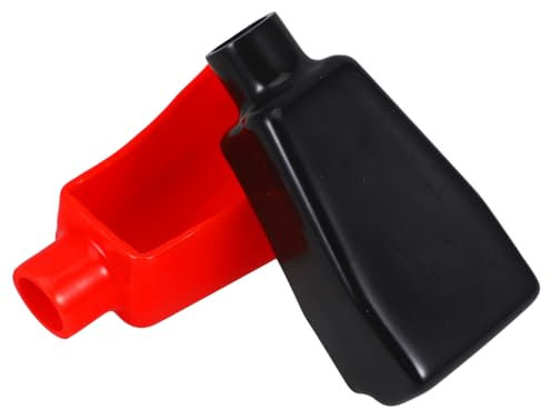 PLAFOPE Battery Terminal Covers Auto Pvc Insulated Battery Terminal Protectors Car Accessory Replacement Parts