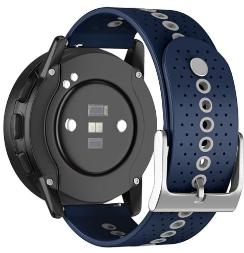 U-LIMVE Armband für Suunto 9 Peak/9 Peak Pro/5 Peak/Race/Vertical, 22mm Silikon-Ersatzband mit Schnellverschluss für Garmin Venu 3/Venu 2/Vivoactive 4/Forerunner 265/Forerunner 255